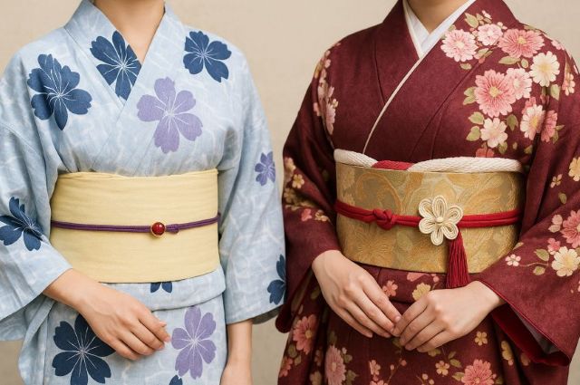 帯と帯周りの小物の違い