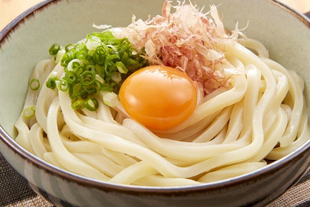 釜玉うどん