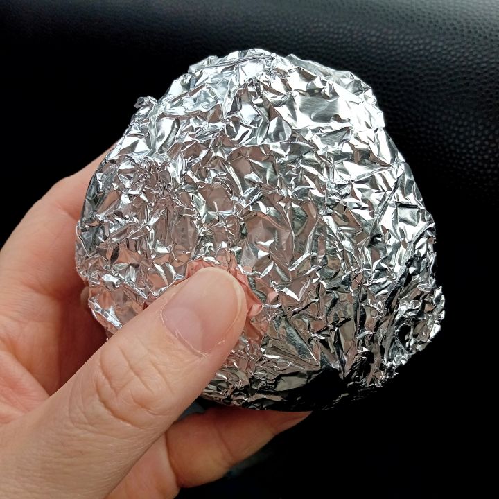 おにぎり　アルミホイル