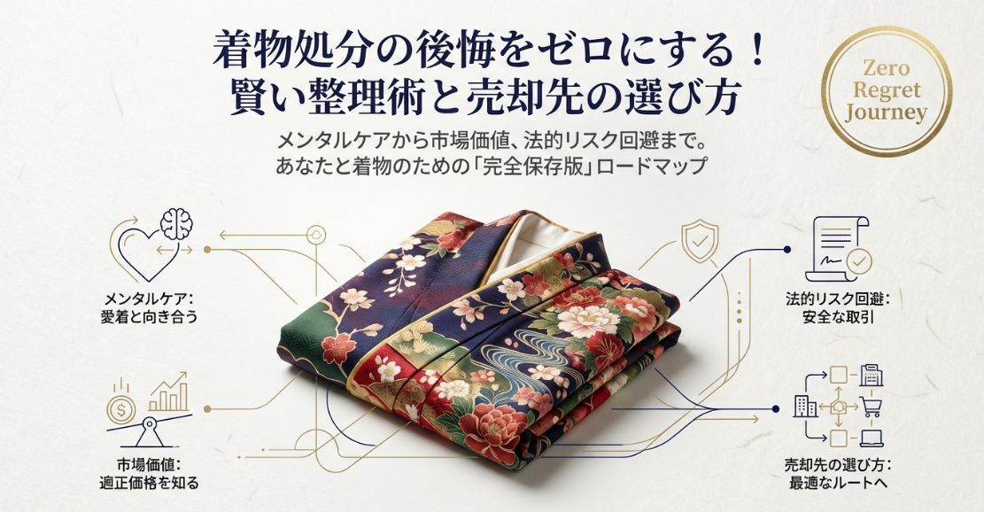 着物処分の後悔をゼロにする！賢い整理術と売却先の選び方