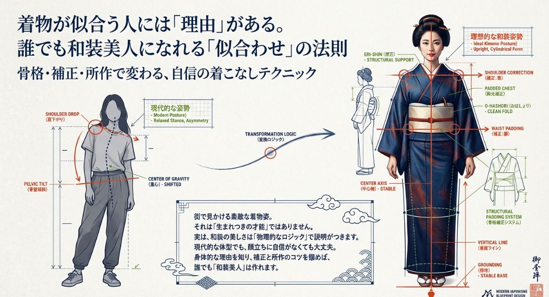 着物が似合う人と美人の共通点は？特徴や似合わせるコツを解説