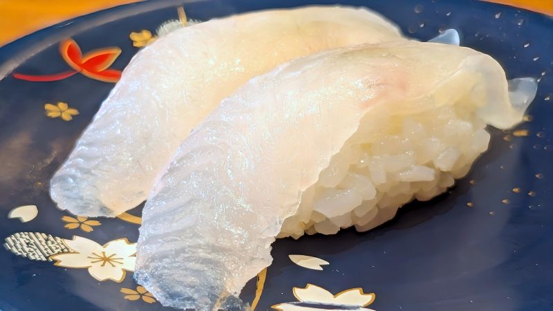 寿司　ひらめ
