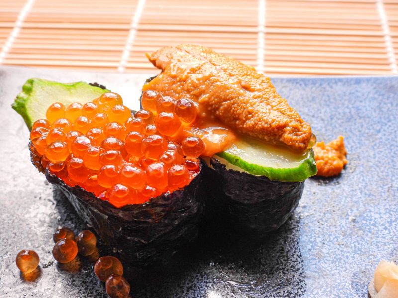 寿司　軍艦巻き