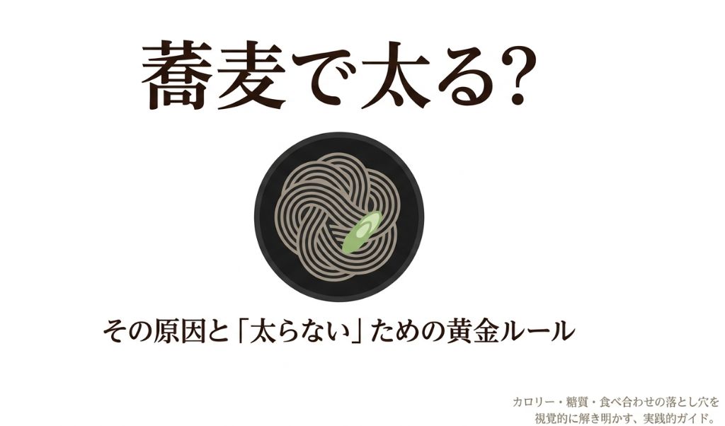蕎麦で太るは本当？原因と太らない食べ方