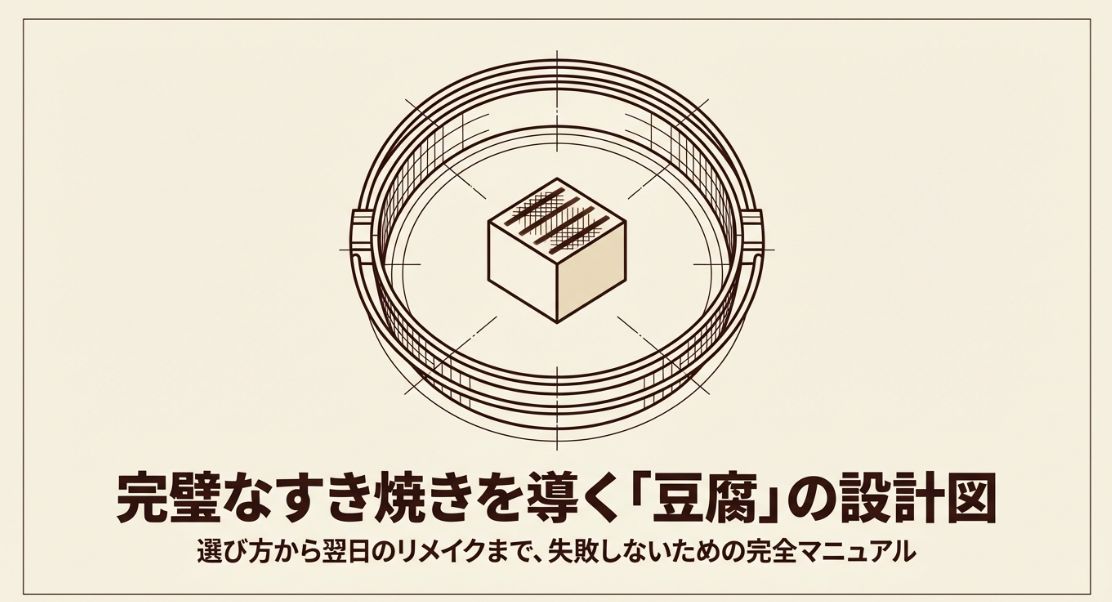 すき焼きの豆腐は何が正解？選び方とコツ