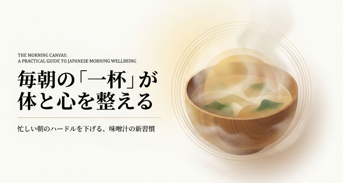 味噌汁を朝に飲む効果と続け方