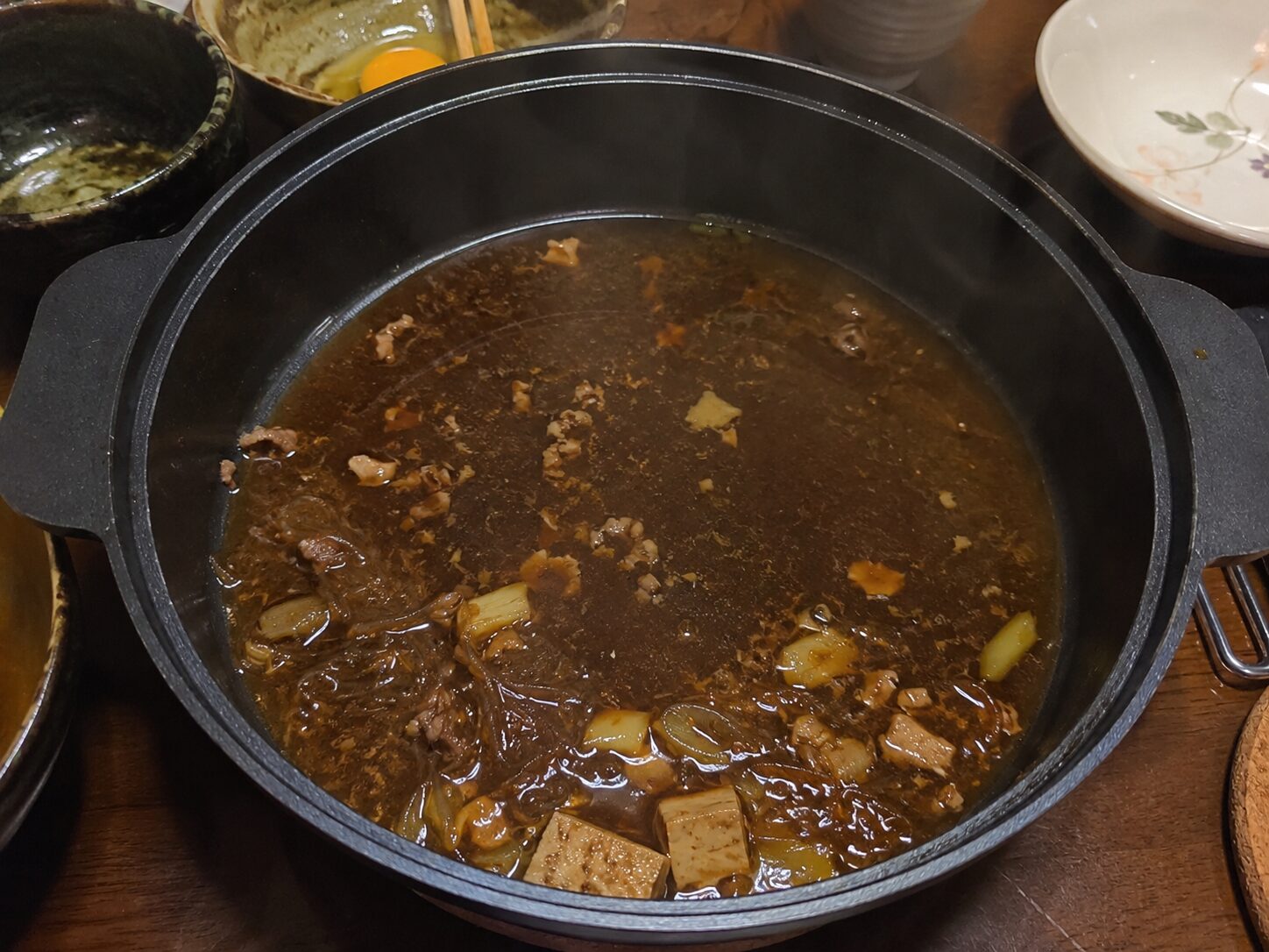 すき焼きの残り汁活用術