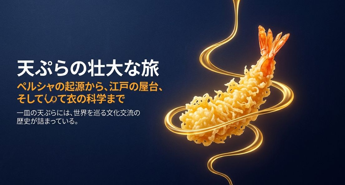 天ぷらの歴史を起源から江戸まで解説