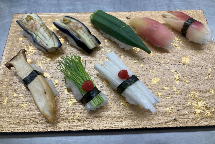 野菜の寿司