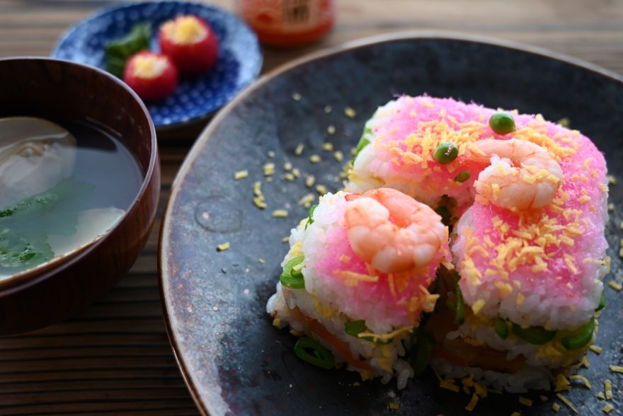 寿司　ケーキ